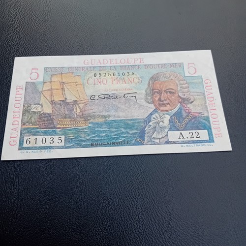 Guadeloupe francs 1947 pick - guadeloupe,