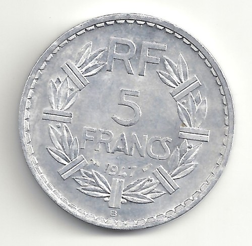 Francs 1947 lavrillier - 1947,