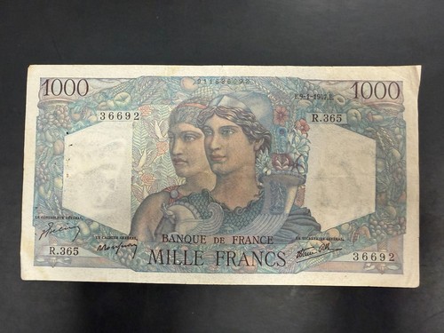 11089 1000 francs minerve - -,