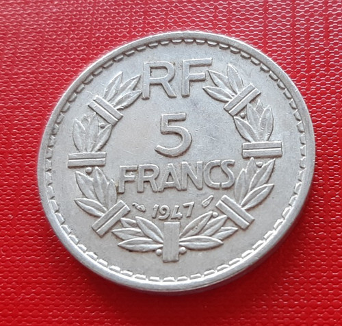 Monnaie france francs 1947 - 5,