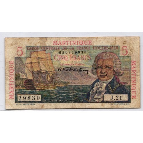 Martinique francs 1947 - francs,
