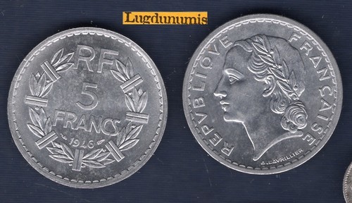 Francs lavrillier 1946 - francs, spl
