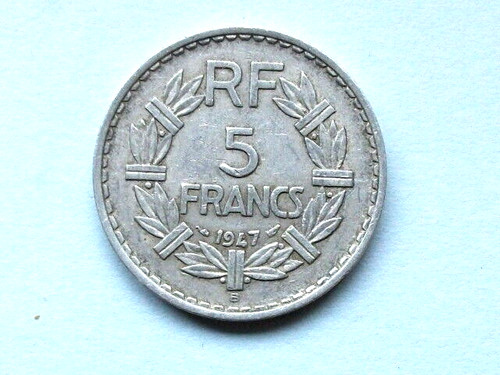 Francia franchi 1947 moneta - 1947,