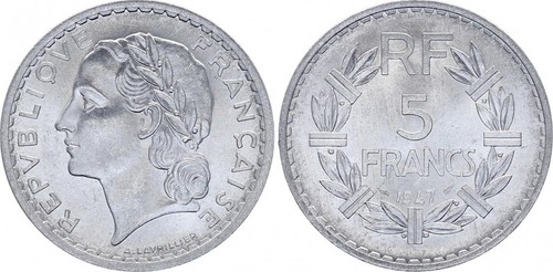 France francs lavrillier - 5,