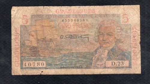 Guadeloupe francs - guadeloupe, 5