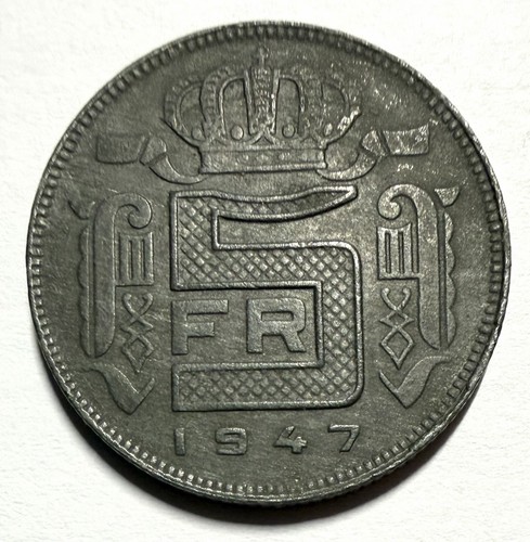 Pièce francs 1947 belgique - 1947,