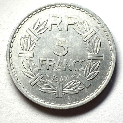 9162 5 francs 1947 - -,