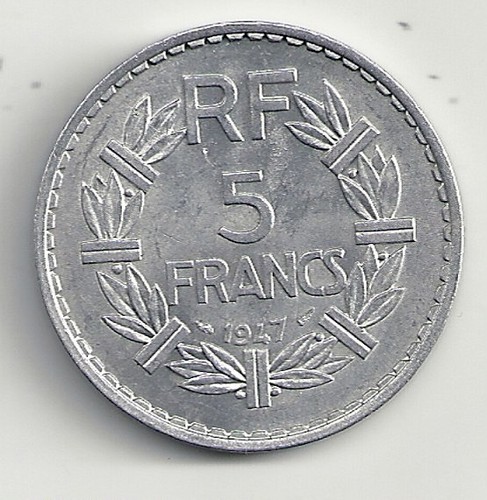 Francs 1947 lavrillier - ,