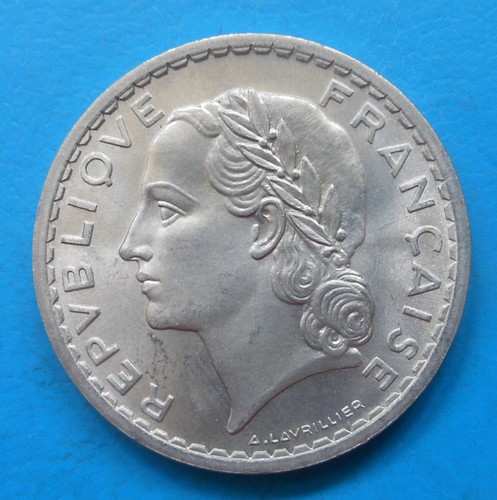 Francs lavrillier alu 1947 9 - francs,