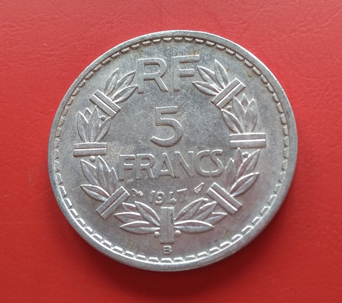 Monnaie france francs 1947 b - monnaie, 5