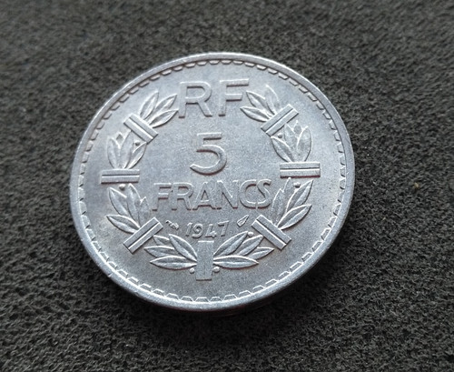 Monnaie france francs 1947 - monnaie, 5
