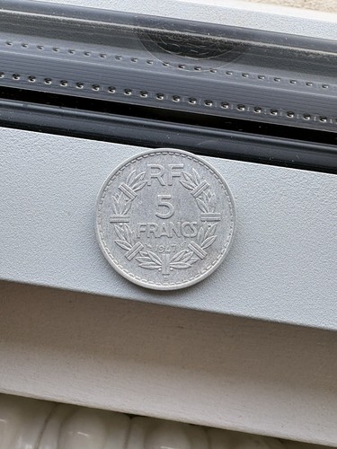 Pièce francs aluminium 1947 - pièce,