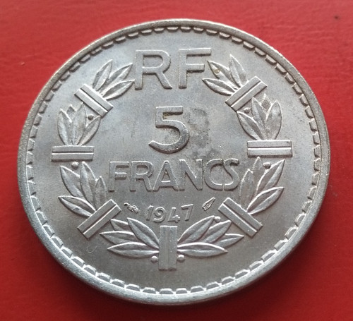France francs 1947 - france,