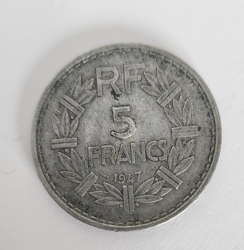 Moneta franchi 1947 - 5,
