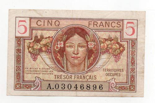 France trésor francs - -,