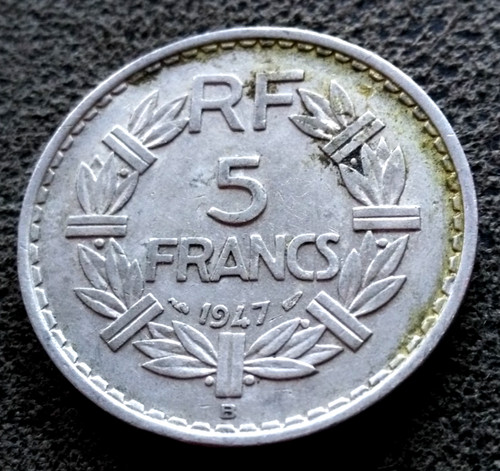 Monnaie france francs 1947 - france,
