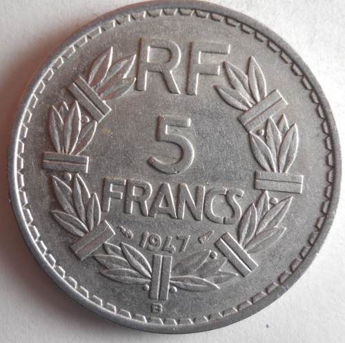 1947 francia franchi - francia, 5